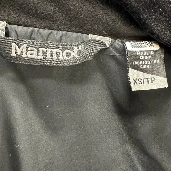 Marmot Jacket Womens Size XS Eclipse Diamond Quilted Full Zip Insulated Black - Picture 9 of 13